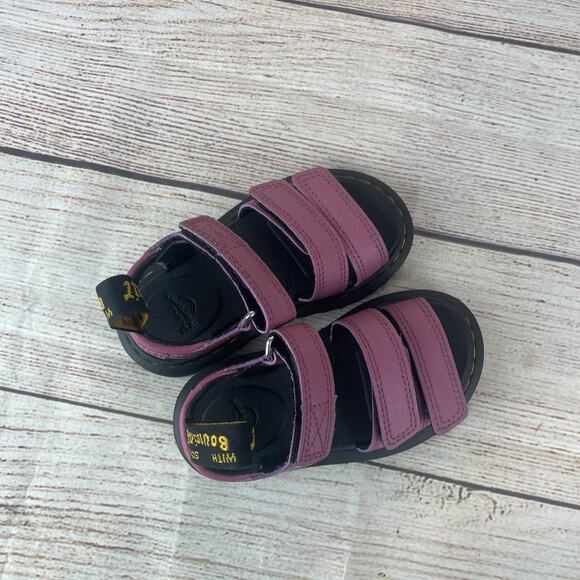 Dr. Martens Klaire T Child Sz US 8 Sandals Gladiator Athena Purple 31642765 - Picture 8 of 11